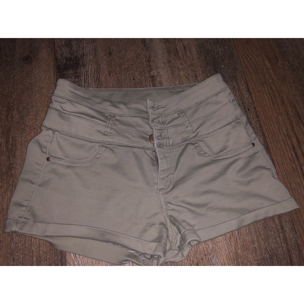 Charlotte Russe Refuge Gray Shorts- Size 2